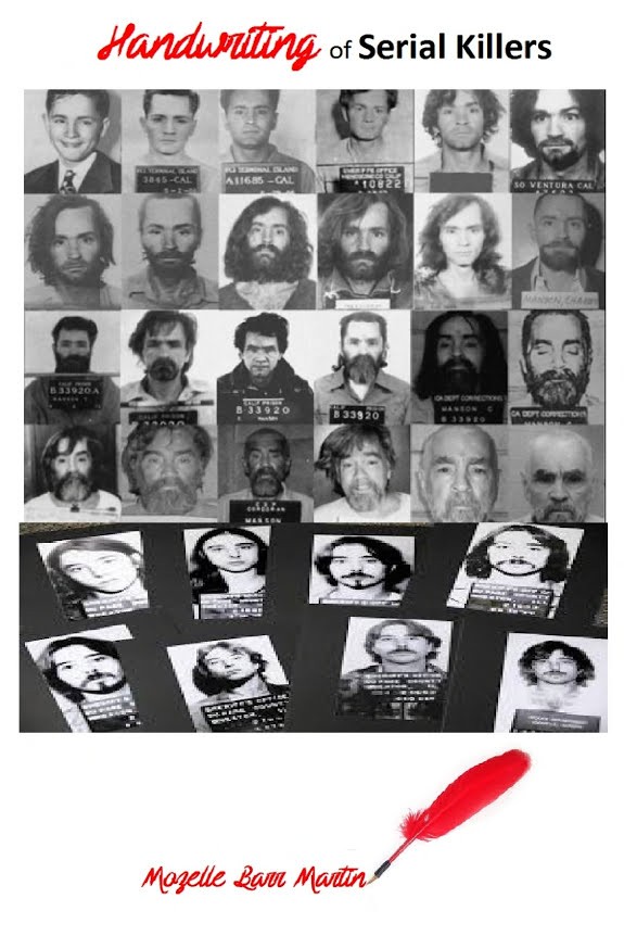 Book Handwriting of Serial Killers by Mozelle Barr Martin on Killer.Cloud