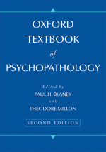Oxford Textbook of Psychopathology by: Paul H Blaney ISBN10: 0199705828