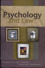 Psychology and Law by: Colin Tredoux ISBN10: 0702166626