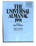 The Universal Almanac, 1991 Edition by: John W. Wright ISBN10: 0836279816