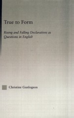 True to Form by: Christine Gunlogson ISBN10: 1135885443