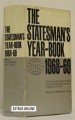 The Statesman's Year-Book 1968-69 by: S. Steinberg ISBN10: 0230270972
