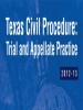 Book: Texas Civil Procedure: Trial and Ap... (mentions serial killer Ramon Escobar)