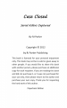 Case Closed Serial Killers Captured by: RJ Parker ISBN10: 1480156809