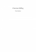 Extreme Killing by: James Alan Fox ISBN10: 1483352803