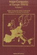 Major Companies of Europe 1991-1992 Vol. 1 : Major Companies of the Continental European Community by: R. M. Whiteside ISBN10: 9401130167